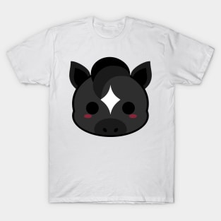 Cute Black Horse T-Shirt